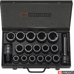 Facom NK.500E - Σετ με Καρυδάκια Κρούσης 3/4" 19-42mm