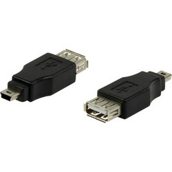 Powertech POWERTECH αντάπτορας USB σε USB Mini CAB-U141, μαύρος