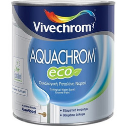 Vivechrom Aquachrom Eco Ριπολίνη Νέρου Ξύλου Βάση TR Satin 0.75lt