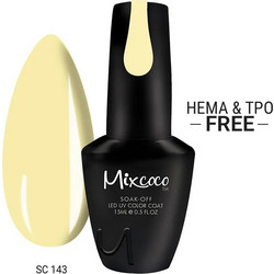 Mixcoco SC-143 Ημιμόνιμο Βερνίκι Νυχιών 15ml