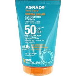 Agrado Solar Αντηλιακή Κρέμα Προσώπου SPF50 100ml