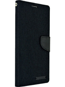 Goospery Canvas Diary Θήκη Book Black (Samsung Galaxy A42 5G SM-A426B)