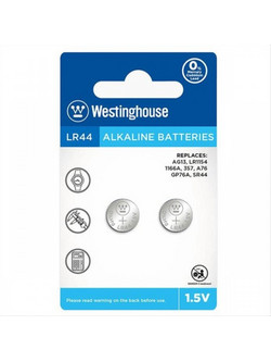 Westinghouse Alkaline LR44 2τμχ