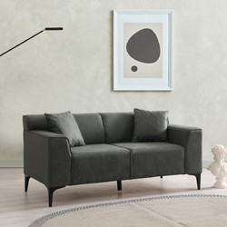 Papatya New Petra 2 Διθέσιος Καναπές Πράσινος 163x86x69cm