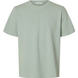 SELECTED SLHATLAS SS O-NECK TEE ΤΙΡΚΟΥΑΖ