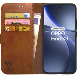 Rosso Element Θήκη Πορτοφόλι Brown (Oppo Find X9)