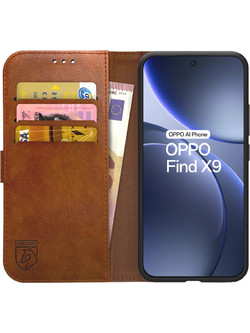 Rosso Element Θήκη Πορτοφόλι Brown (Oppo Find X9)