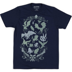 Harry Potter T-Shirt Magical Creatures Field Guide Size M