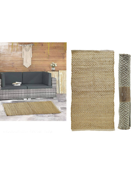 Χαλί Ορθογώνιο 100% Γιούτα 70x120cm