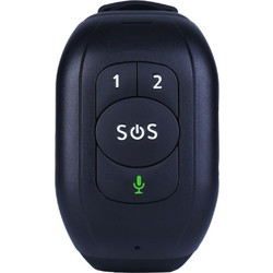 Smartwatch 4G GPS Ηλικιωμένων - Μαύρη κάσα / Μαύρο λουρί σιλικόνης