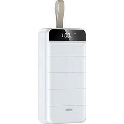Remax RPP-184 Power Bank 40000mAh με 3 Θύρες USB-A White