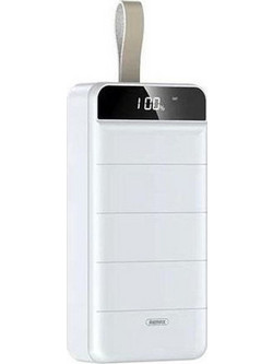 Remax RPP-184 Power Bank 40000mAh με 3 Θύρες USB-A White