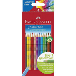 Faber-Castell Aquarel Grip Ξυλομπογιές Ακουαρέλας Σετ 12τμχ