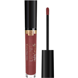 Max Factor Lipfinity Velvet Matte 075 Modest Mauve Long Lasting Liquid Κραγιόν 3.5ml