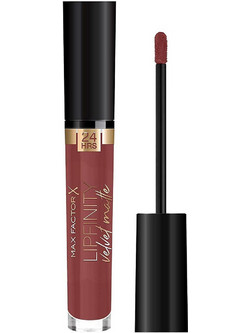 Max Factor Lipfinity Velvet Matte 075 Modest Mauve Long Lasting Liquid Κραγιόν 3.5ml