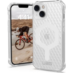 Urban Armor Gear UAG case ESSENTIAL ARMOR compatible with MagSafe for IPHONE 14 Plus frosted ice