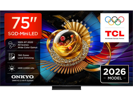 TCL SQD-Mini LED 75Q7D PRO Smart Τηλεόραση 75" 4K UHD Mini LED HDR (2026)