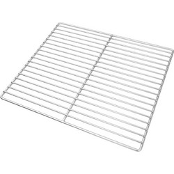 vidaXL Σχάρα ψησίματος 40 x 35 εκ. Ανοξείδωτο Ατσάλι Ασημί