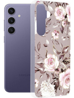 Techsuit(R) Marble Series Θήκη για Galaxy S24 Plus-Ruth Gray