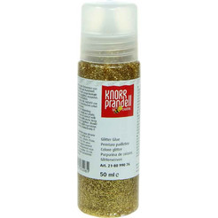 Κόλλα glitter Knorr prandell χρυσή ιριδίζουσα 50ml 218099076