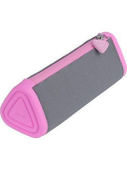 Serve Pink Κασετίνα Βαρελάκι Γκρι Φούξια U335181