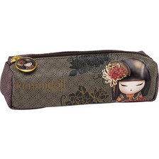Kimmidoll Tatsuyo Strong Hearted Κασετίνα Βαρελάκι Χακί 15332