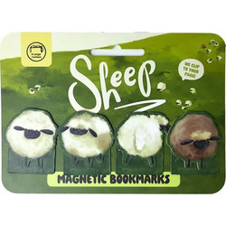 Puckator Μαγνητικοί Σελιδοδείκτες Sheep 4τμχ