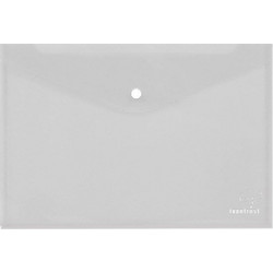 Typotrust Φάκελος με Κουμπί A5 Διάφανος (FP25005-10) (TYPFP25005-10)