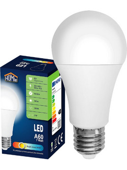 Λάμπα LED Α60 Ε27 Θερμό Λευκό 7W Homie 108533