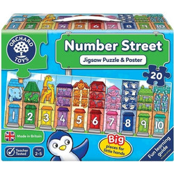 Παιδικό Puzzle Orchard Toys Number Street 20 Κομμάτια