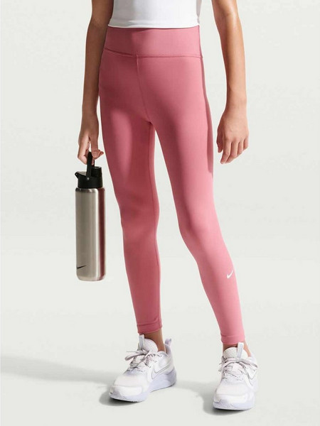 Nike One Dri-FIT High-Waisted Leggings FZ5605-641 Παιδικό Κολάν