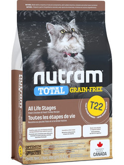Nutram T22 Total Grain Free Chicken & Turkey 5.4kg