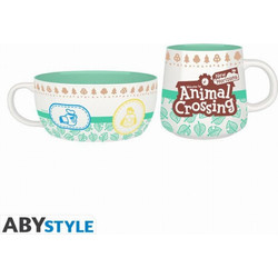Animal Crossing: New Horizons - Characters Breakfast Set (Mug + Bowl)