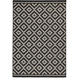 Royal Carpet Flox Χαλί Ορθογώνιο Καλοκαιρινό Ψάθινο 200x285cm 721K Black