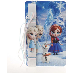 Bellissimo Λαμπάδα Frozen με Ξύλινη Πινακίδα Πόρτας