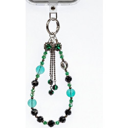 Crong Phone Charm - Lanyard Phone Pendant (Blue Bow) - (CRGPHCH25)