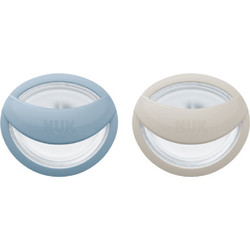 Nuk Mommy Feel Ορθοδοντικές Πιπίλες Σιλικόνης 0-9m Pink Ecru 2τμχ