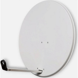 Opticum ANT0188 Δορυφορικό Κάτοπτρο 83 cm Λευκό - Χαλύβδινο Offset, Ιστός O20-50 mm, 38 dB