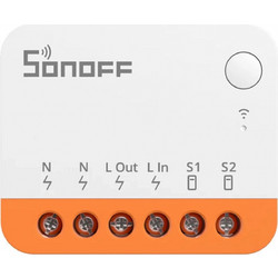 Smart διακόπτης Sonoff MINIR4 - 2 κανάλια - WiFi - Λευκό MINIR4