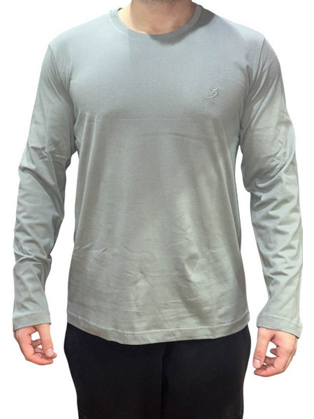 TARGET T-SHIRT LONG SLEEVE SINGLE JERSEY BASICS (M27/74010-65) PEANUT