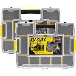 Stanley Sortmaster Junior STST1-97486 Βαλίτσα Εργαλείων Σετ 2Τμχ