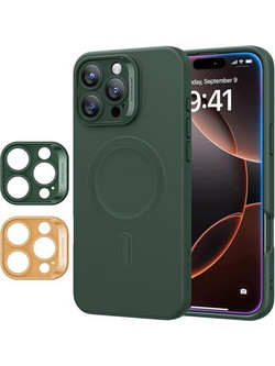 ESR Cloud Soft HaloLock MagSafe Back Cover Green (iPhone 16 Pro Max)