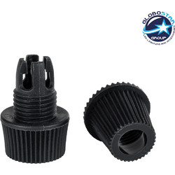GLOBOSTAR(R) GLAND 77564 Στυπιοθλίπτης/Στήριγμα Καλωδίου - Μαύρο - Μ1.6 x Π1.6 x Υ2.3cm