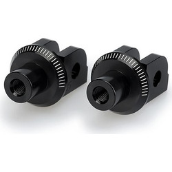 ΑΝΤΑΠΤΟΡΕΣ ΜΑΡΣΠΙΕ ADAPTOR RIDER FOOTPEG BLACK ΓΙΑ BMW F900XR '20-'26/ M1000 XR '24-'26/ R1250R '18-'26/ R1300R '25-'26 7200N | PUIG