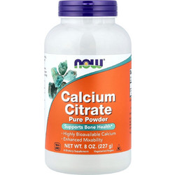 Now Foods Calcium Citrate 100% Pure Powder 227gr