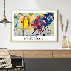 Διακοσμητικός Πίνακας Με Κορνίζα 4262Ahskandinsky-014 674Art1124 (42x62)