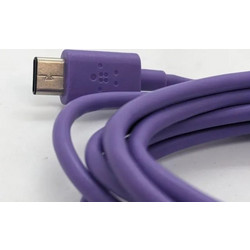 Belkin MIXIT Καλώδιο USB-C σε USB-C 1.8m Μωβ F2CU043BT06-PUR
