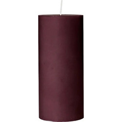 Κερί Eco Pillar - Μπορντό Burn Time 50h O6,7 x H15 cm Broste Copenhagen