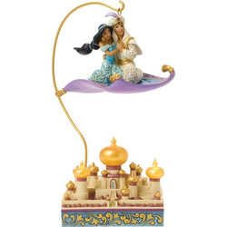 Magic in the Moonlight (Aladdin & Jasmine Flying over Agrabah Figurine) 22 cm