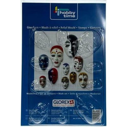 ΚΑΛΟΥΠΙΑ GLOREX ΜΙΝΙ MASKS ΣΕΤ 10τεμ. 2.5x4cm-4.5x7.5cm